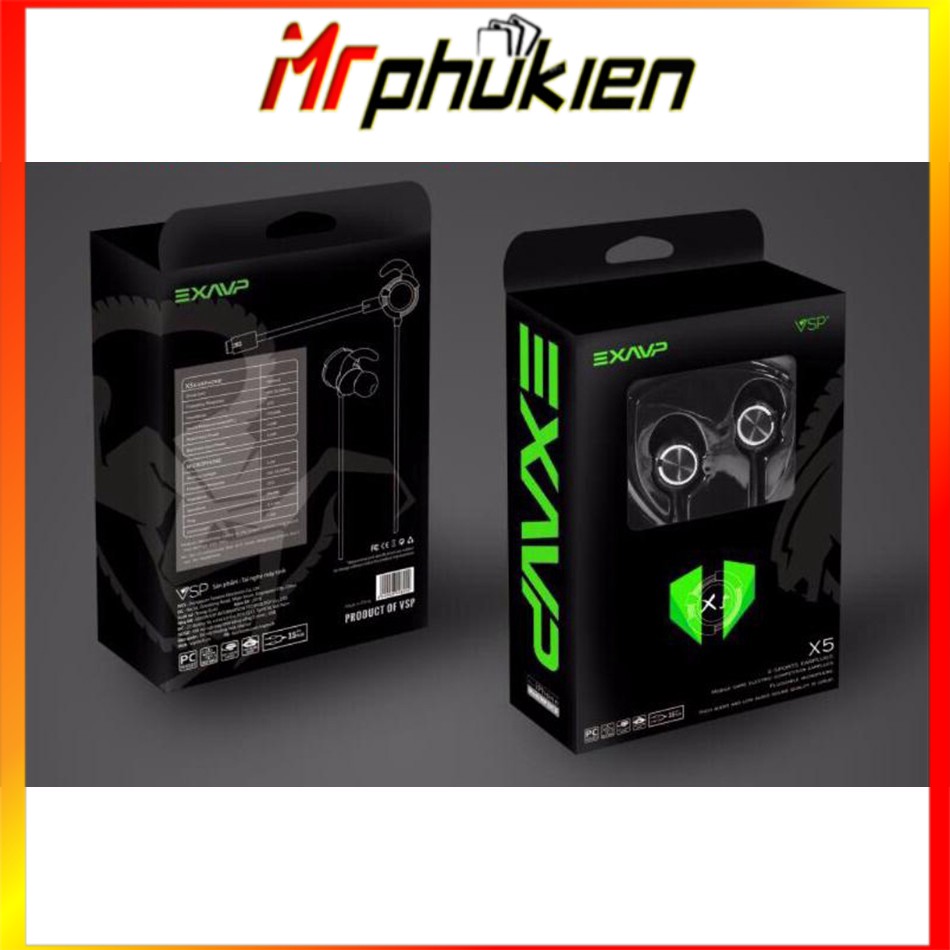 Tai Nghe Nhét Tai Chuyên Game EXAVP X5 - MrPhukien