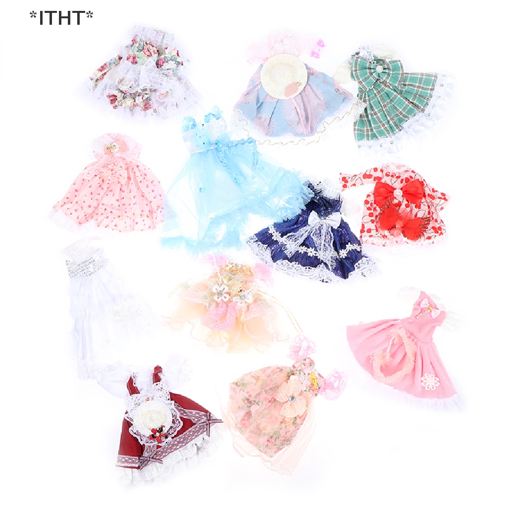 Đầm Công Chúa Thời Trang Cho Búp Bê 1 / 6 30CM