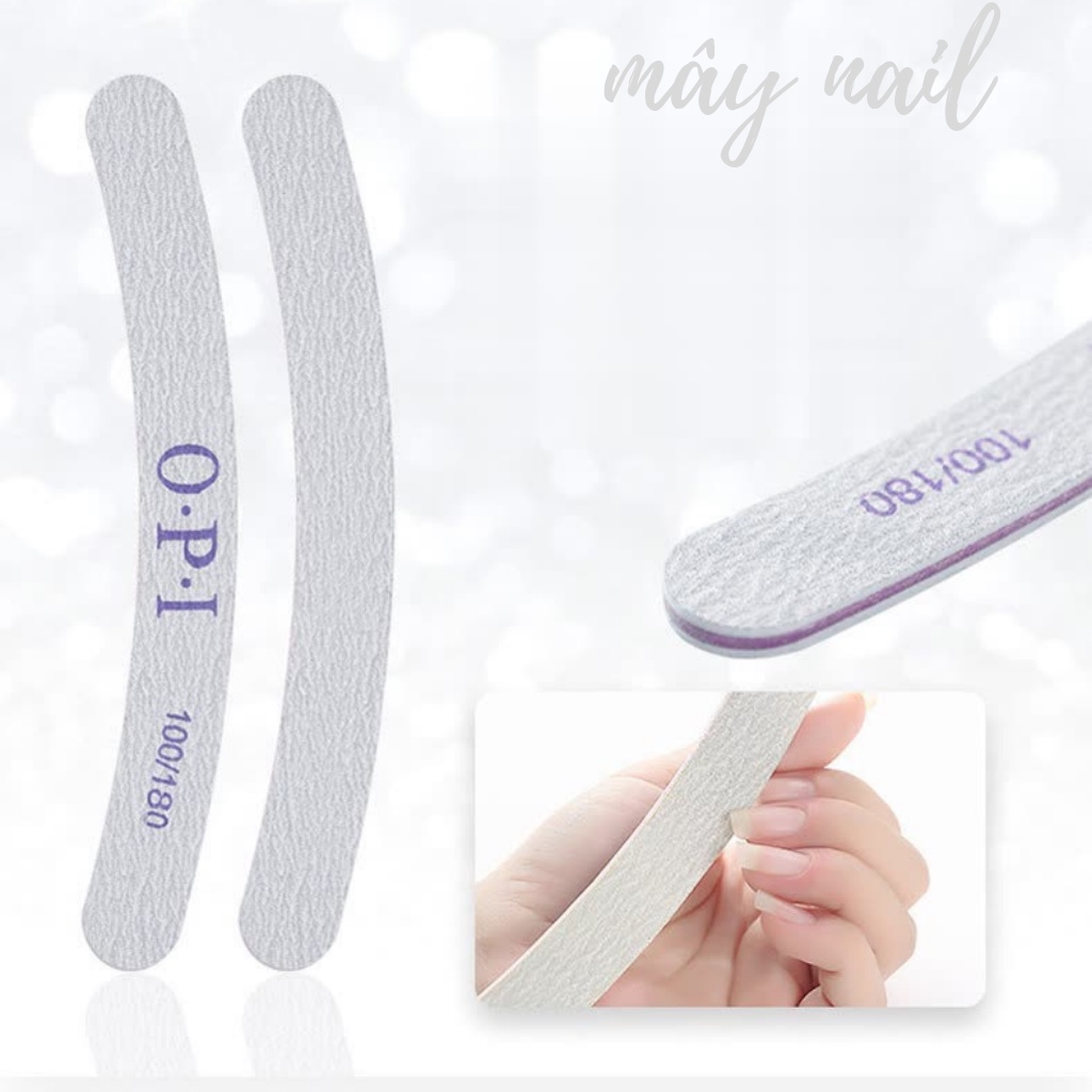 Dũa móng opi - loại dày đủ 5 hình chuyên dụng cho dân làm móng