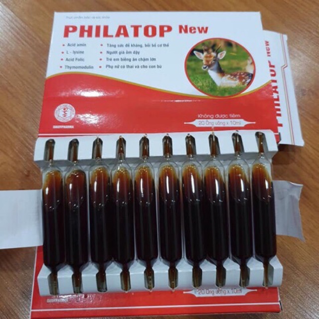 PHILATOP hộp 20 ống thuỷ tinh | Shopee Việt Nam