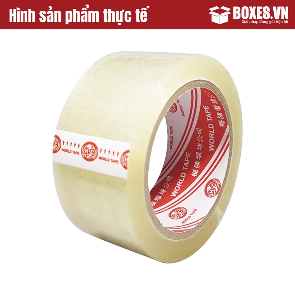 Combo 6 Cuộn Băng Keo Trong Đóng Gói Hàng