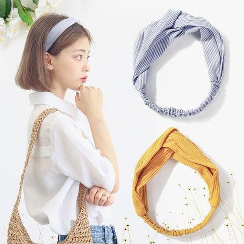 Băng Đô Cài Tóc Nhung Cao Cấp Phong Cách Hàn Quốc