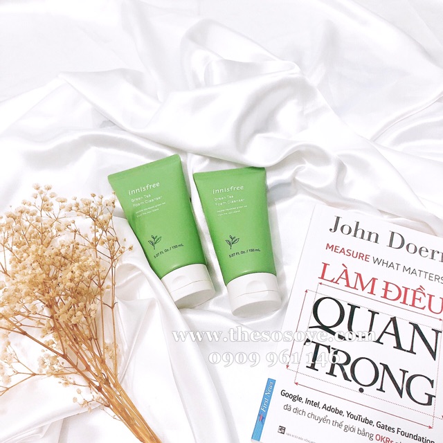 [Date 2024] Sữa Rửa Mặt Trà Xanh Mẫu Mới Innisfree Green Tea Foam Cleanser 150 ml | BigBuy360 - bigbuy360.vn