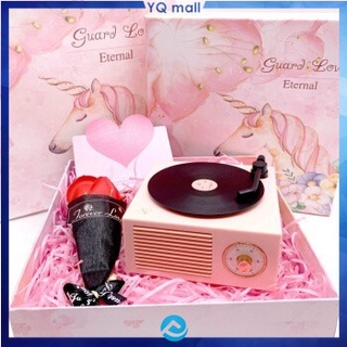 🔊Loa bluetooth giả lập đĩa than phong cách vintage siêu chất🔊 - GIẢ LẬP ĐĨA THAN HỖ TRỢ THẺ NHỚ CỔNG AUX