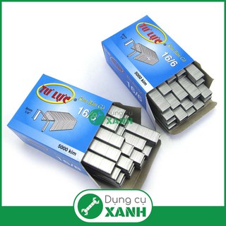 Bộ 2 hộp ghim bấm gỗ 16/6 và 16/8 với 5000 kim mỗi loại