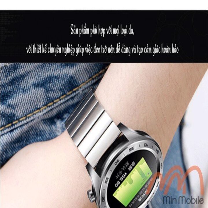 Dây kim loại mắt xếp lớn Huawei Watch GT1 / GT2