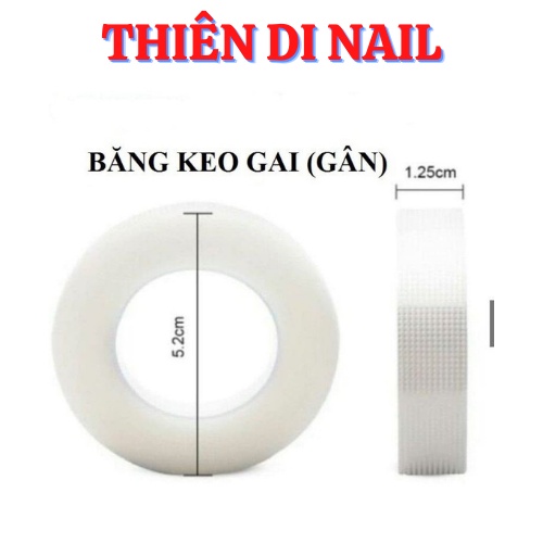 Băng keo gai nối mi, băng dính dán mi trên Thiên Di Nail