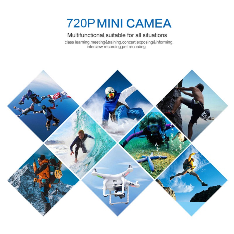 Camera An Ninh Mini Sq11 1080p 200mah Cảm Biến Chuyển Động Ban Đêm