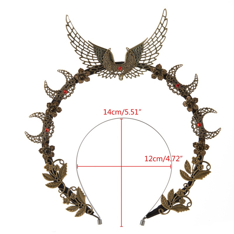 Băng Đô Cài Tóc Hình Vương Miện Phong Cách Lolita