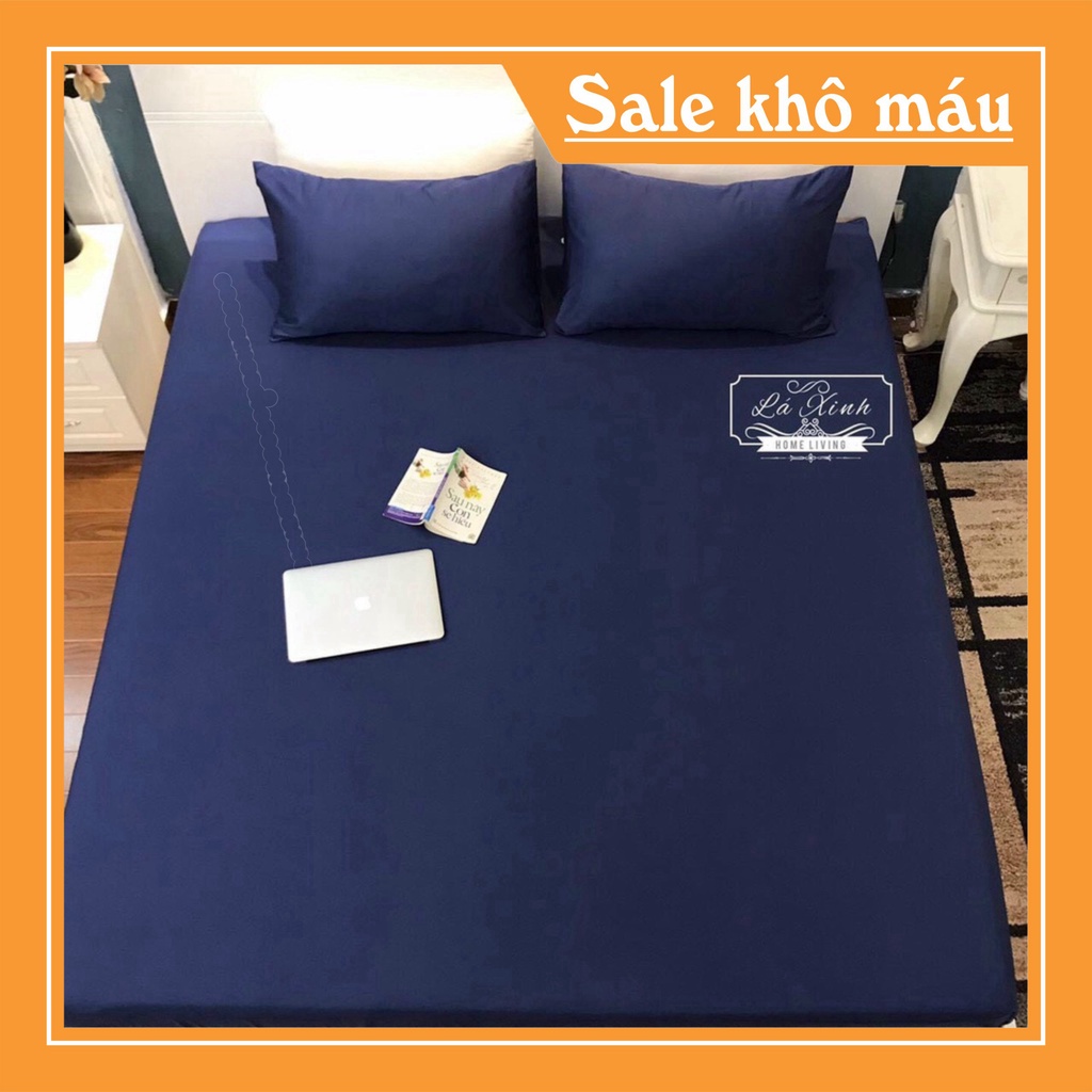 GA GỐI LỤA TENCEL 60S TRƠN 1 MÀU trải giường đệm có độ dày 10>30cm đều phù hợp | BigBuy360 - bigbuy360.vn