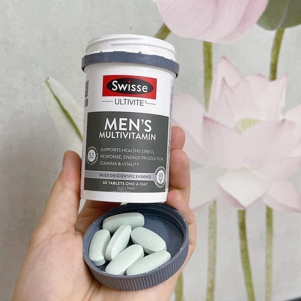 Vitamin Tổng Hợp Cho Nam Và Nữ Lọ 60 Viên