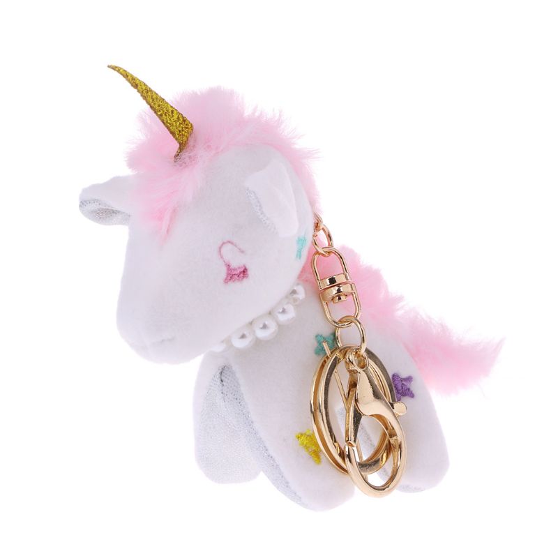 Móc Khóa Hình Kỳ Lân Nhồi Bông Đáng Yêu
