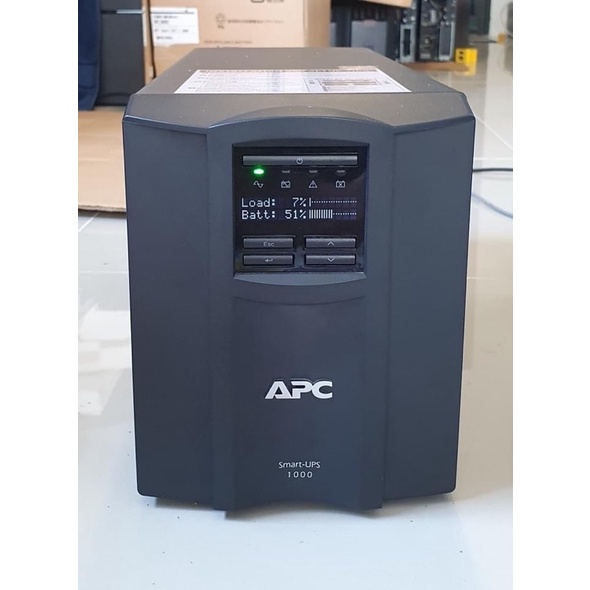 Bộ Lưu Điện UPS APC Smart-UPS SMT1000I 1000VA LCD 230V -Renew - Có Ắc Quy - Mobis Parts
