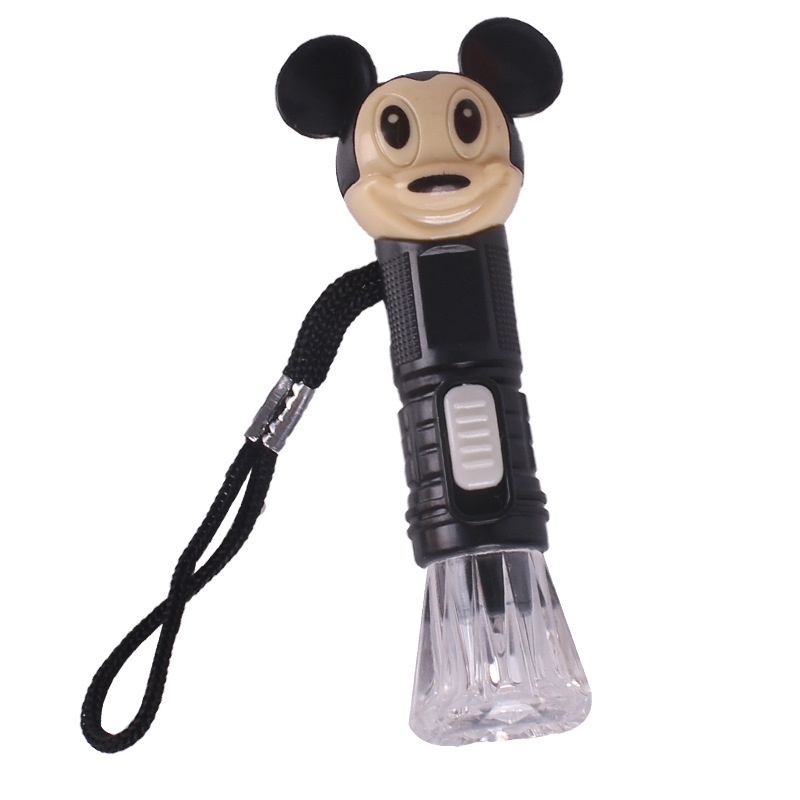 Đèn pin mini hình Mickey siêu sáng có kèm pin E814
