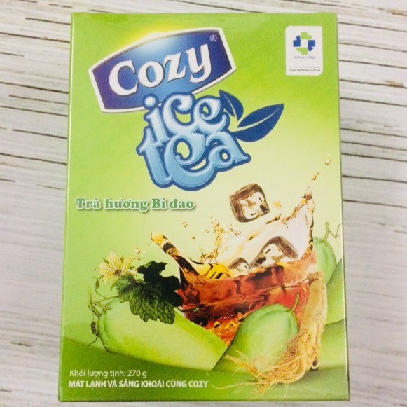 Trà hương sâm bí đao Cozy dạng hòa tan hộp 270G