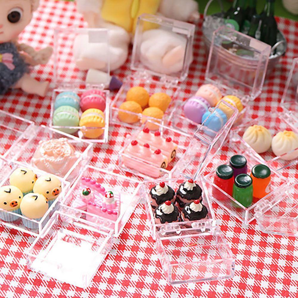 Set 6 Mô Hình Ngôi Nhà Búp Bê Mini Dùng Để Trang Trí