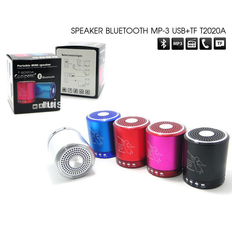 Loa bluetooth thẻ nhớ USB NTC T-2020A - âm thanh tuyệt vời