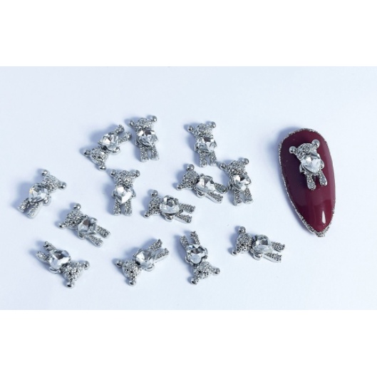 CHARM GẤU trang trí nail