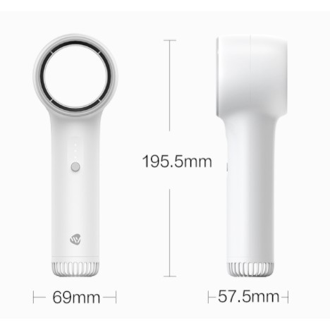 Quạt không cánh cầm tay WeiYuan Mini F1 (hàng Xiaomi Youpin phân phối) | BigBuy360 - bigbuy360.vn