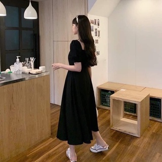 Đầm maxi cổ vuông bigsize 55-90ký ( ML999)