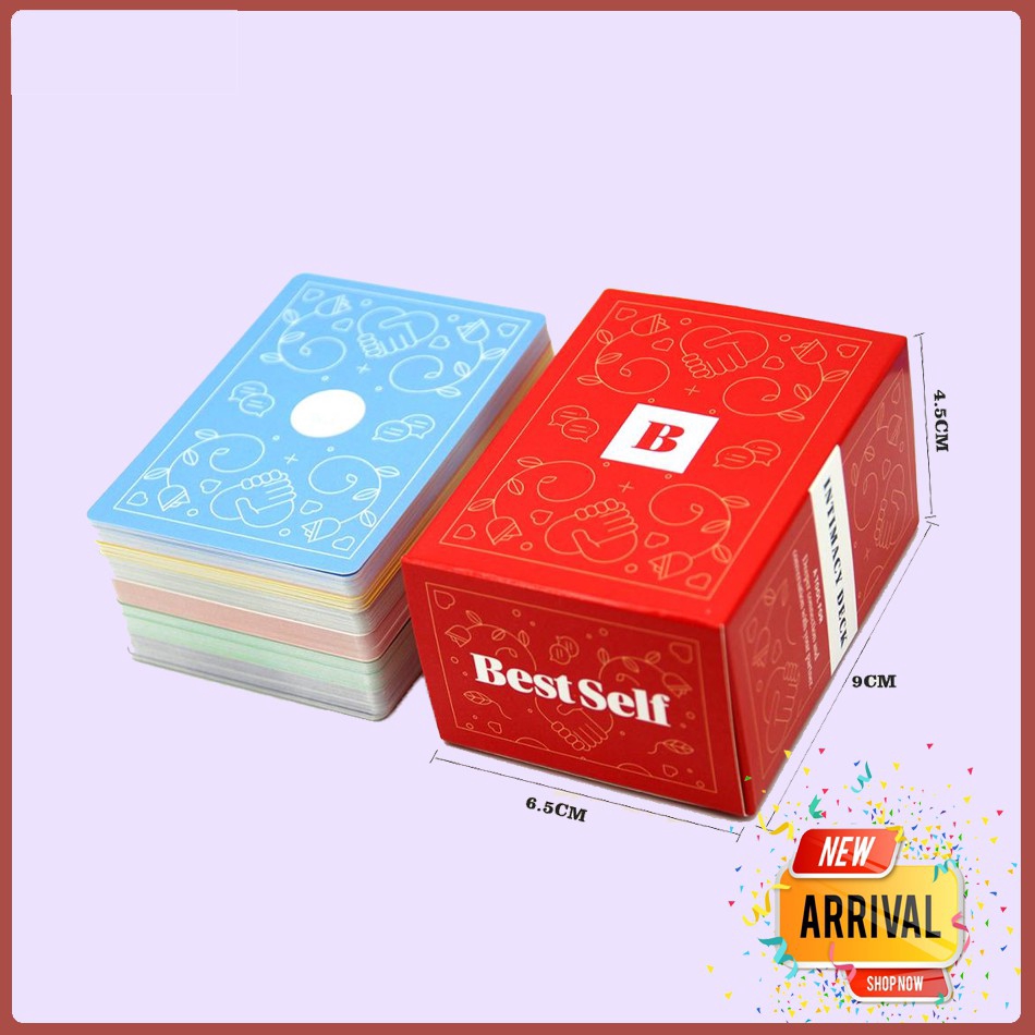 Intimacy Deck by BestSelf-Best couple card game with full English romantic gifts