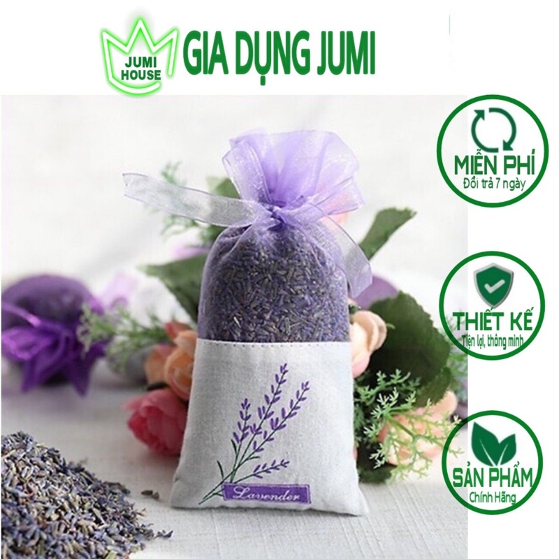 TÚI THƠM, KHỬ MÙI LÀM TỪ NỤ HOA KHÔ OẢI HƯƠNG LAVENDER ĐỂ PHÒNG, NHÀ VỆ SINH, TỦ ĐỒ, XE HƠI