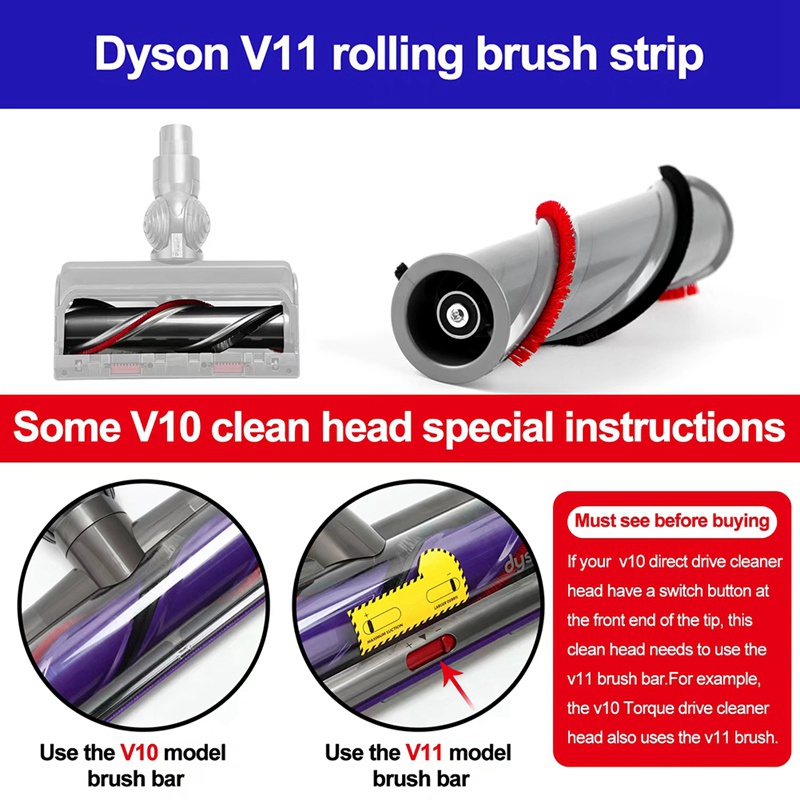 Bộ Phụ Kiện Thay Thế Cho Máy Hút Bụi Dyson V11