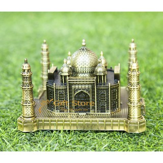 Mô hình trang trí bằng kim loại chủ đề kỳ quan thế giới - Đền Taj Mahal