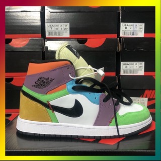 (HOT) [🔥FREESHIP - Trends🔥] 🔥GIÀY Thể Thao NAM NỮ Jordan 7 màu cầu vồng