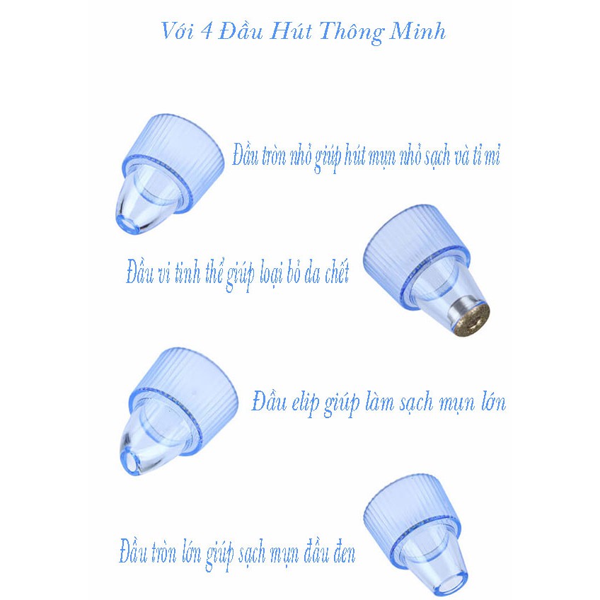 Máy hút mụn, hút dầu thừa trên da COMEDO 5 chế độ cực mạnh | BigBuy360 - bigbuy360.vn