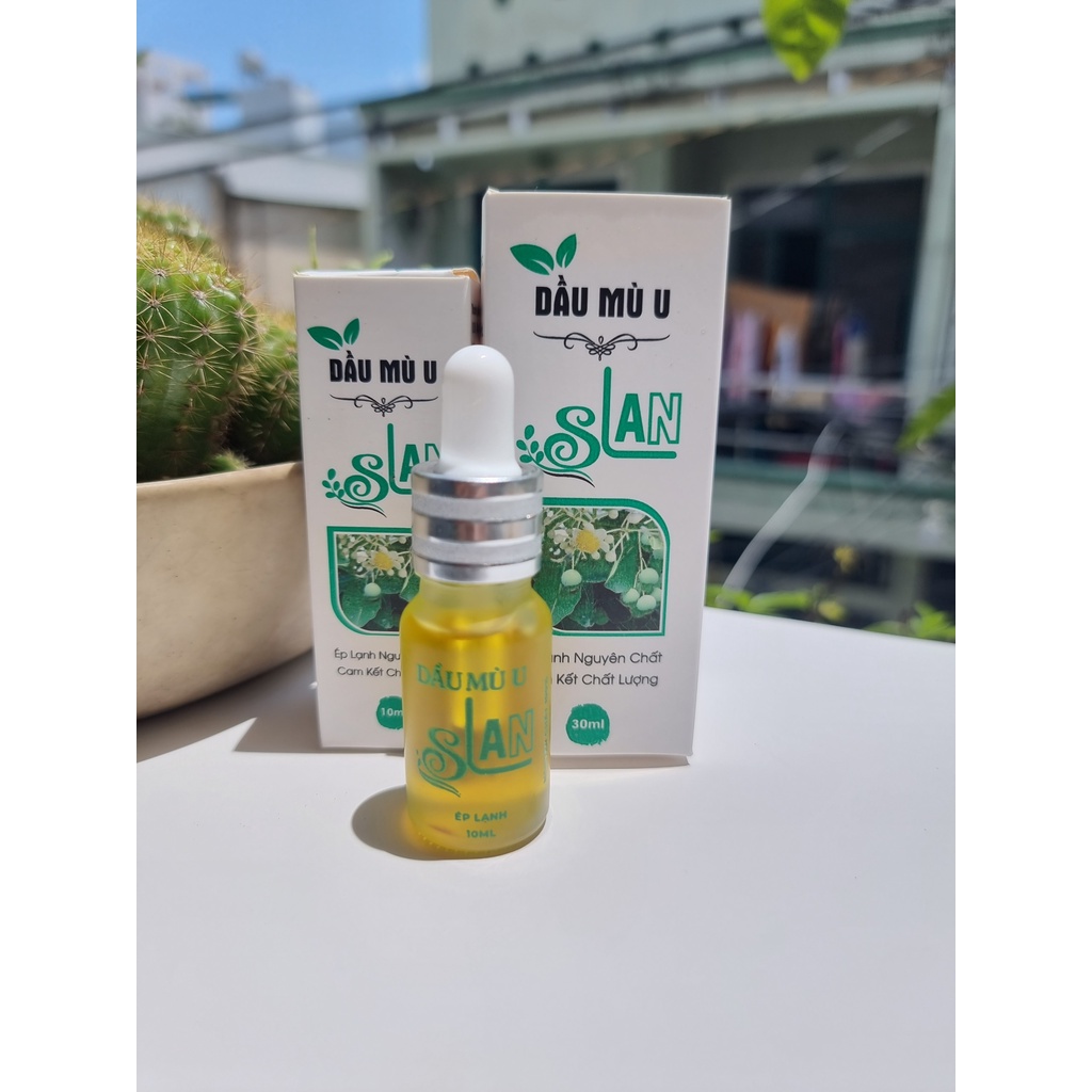 Dầu Mù U Ép Lạnh Nguyên Chất 100% Slan