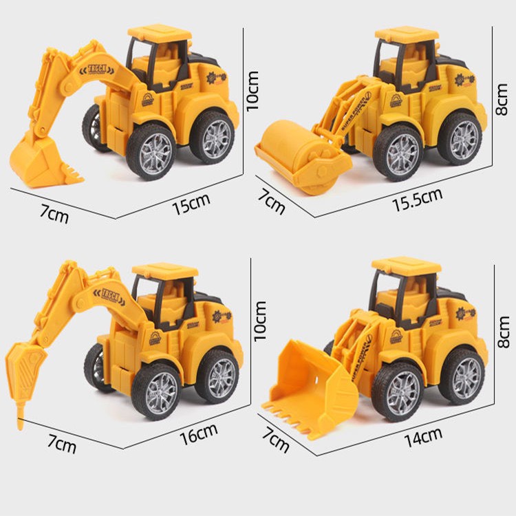 [SALE] Xe đồ chơi công trình xây dựng chất liệu an toàn cho bé
