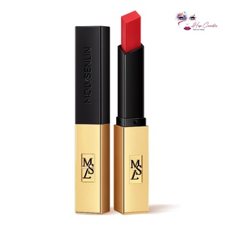 Son slim MOLVSENLIN mẫu mới thiết kế sang chảnh chất son mềm mịn lên màu chuẩn bền màu  - Hapi Cosmetics