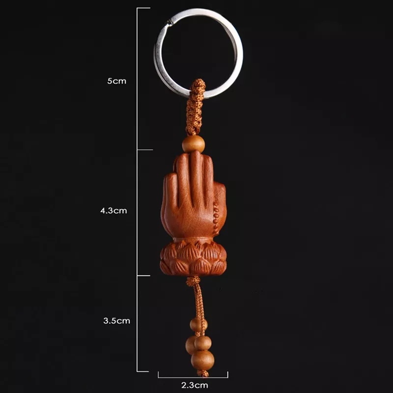 Móc khóa hình 3D   bàng gỗ xịn đẹp chống nước - moc khoa xe