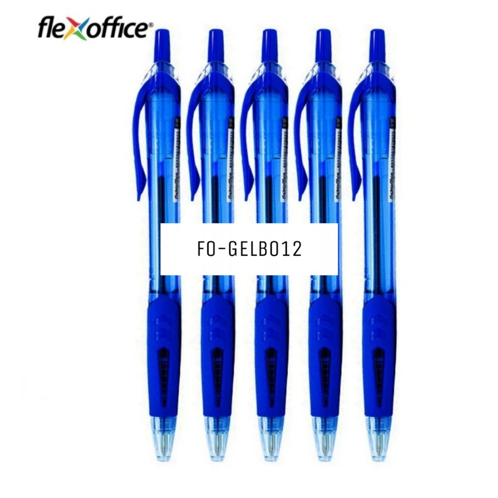 [ Chính hãng ] Bút gel B Flexoffice FO-GELB012, nét 0.6mm ( 2 cây / túi ) hàng có kiểm tra chất lượng và an toàn