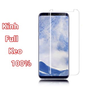 Combo 2 Kính cường lực Full keo UV Galaxy S9 tặng kèm que lấy sim