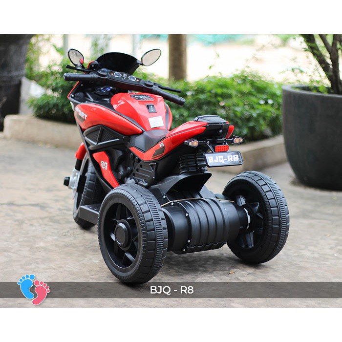 Xe máy chạy điện 3 bánh cho bé BABY PLAZA BJQ-R8