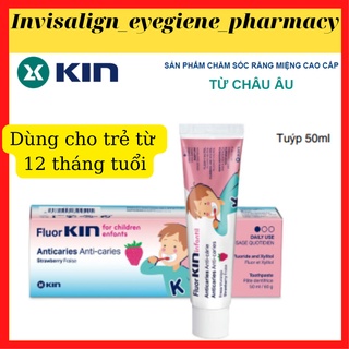 Kem đánh răng fluor kin children ngừa sâu răng trẻ em 0- 5 tuổi