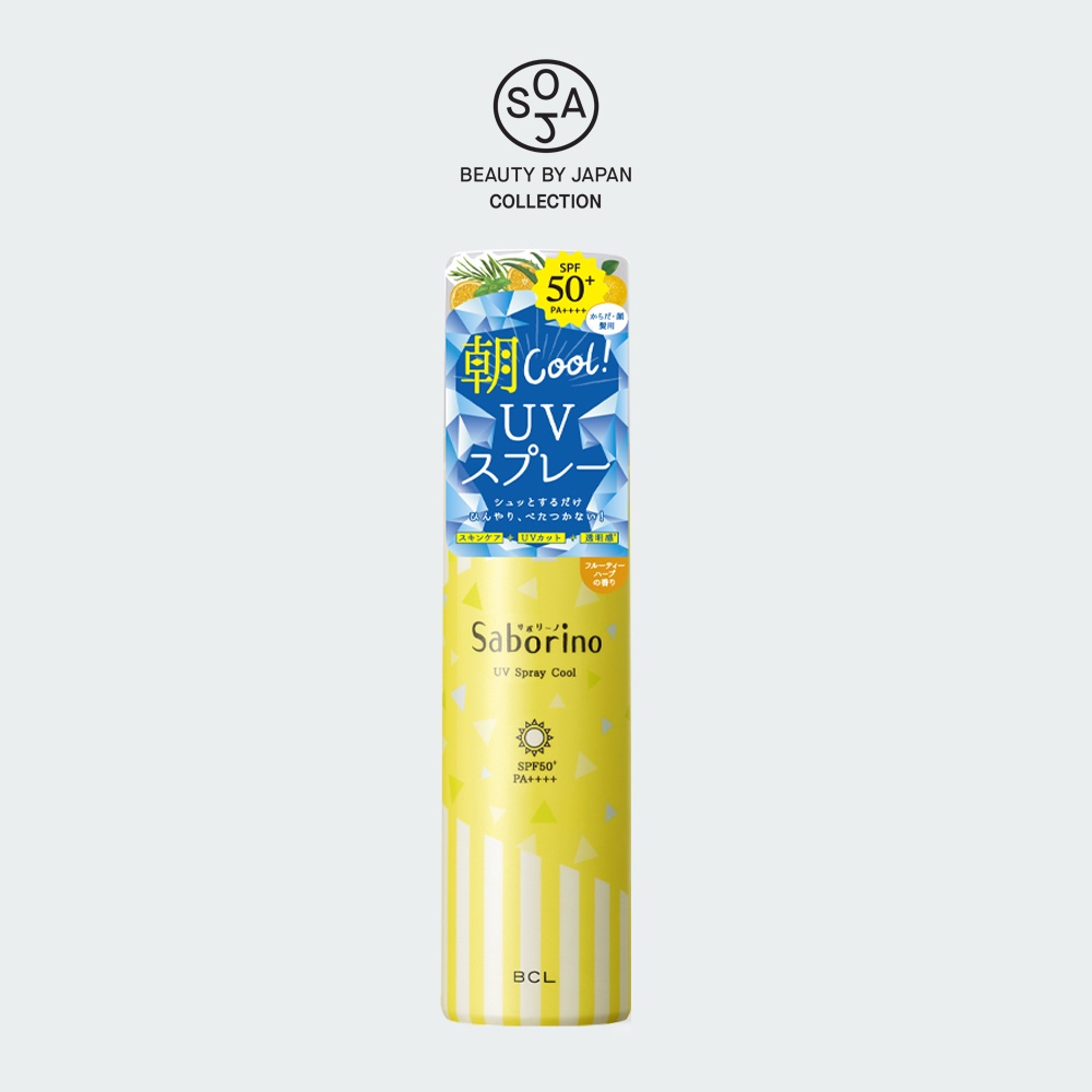Xịt Chống Nắng Saborino Morning Uv Spray Cool SPF50+ Pa++++ (100g)