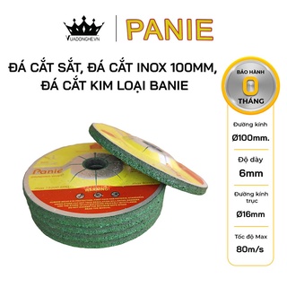 Đá mài sắt, inox, đá, kim loại panie phi 100