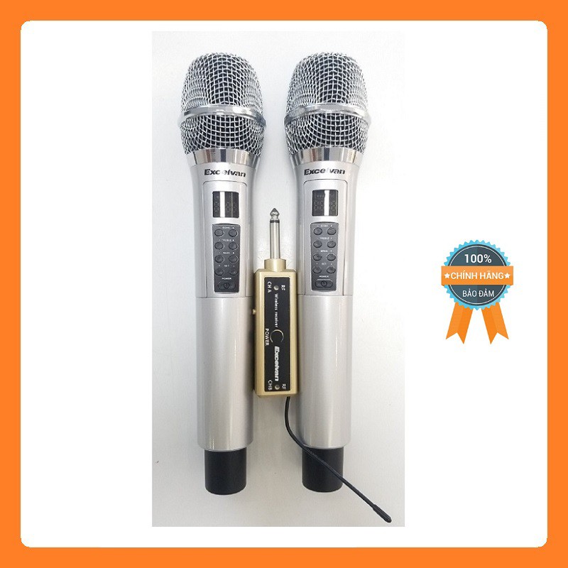 Mic Karaoke không dây Excelvan Z1 Pro và mic amber z1 pro