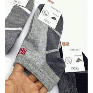 Sét 10 đôi tất uniqlo nam cổ ngắn
