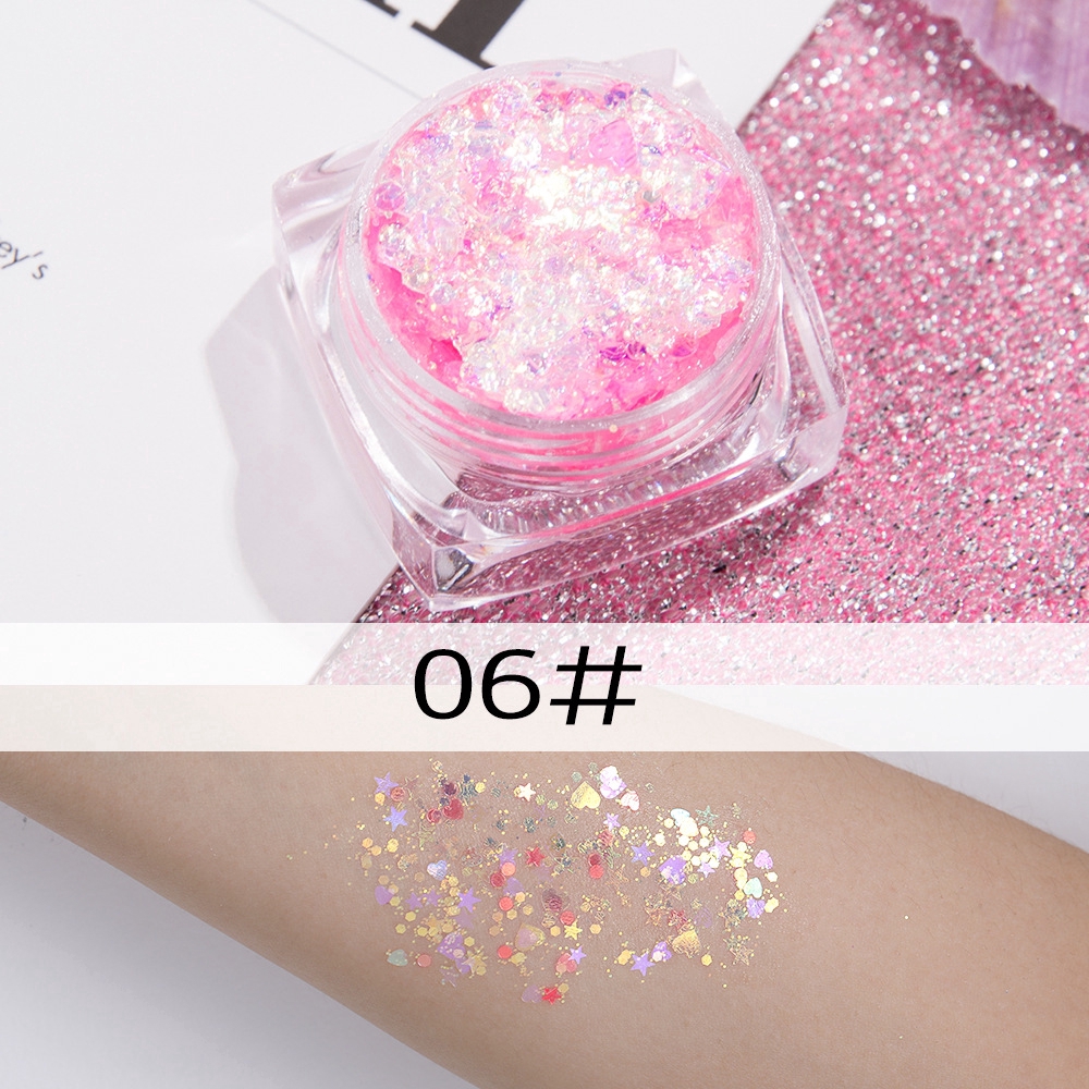 [Hàng mới về] Bột sequin lấp lấp tỏa ság tô điểm thêm cho lớp trang điểm nổi bật | BigBuy360 - bigbuy360.vn