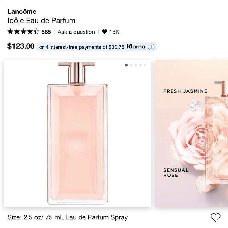 [BILL US-MINI] nước hoa Lancome Idole mini | BigBuy360 - bigbuy360.vn