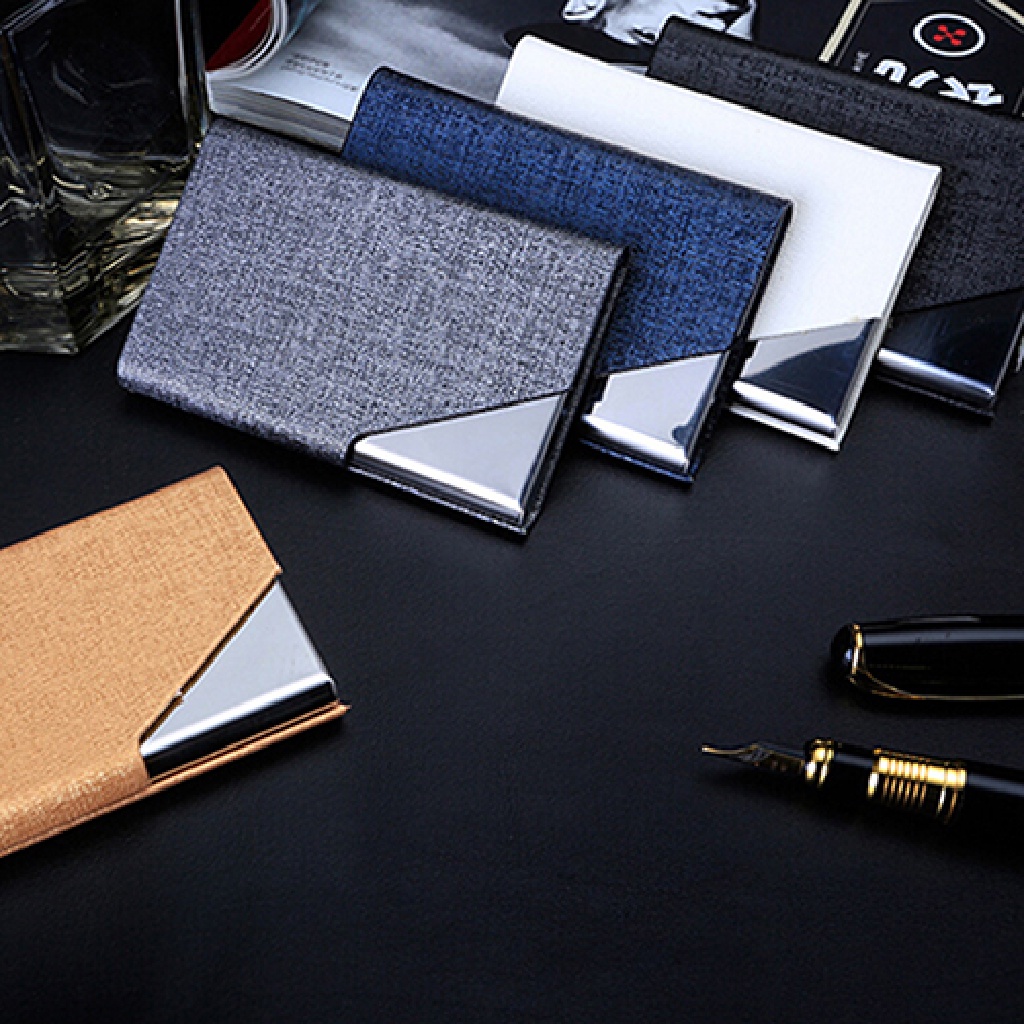 [er] Ví Nam Bằng Thép Không Gỉ Đựng Danh Thiếp / Thẻ Tín Dụng Bỏ Túi [er]