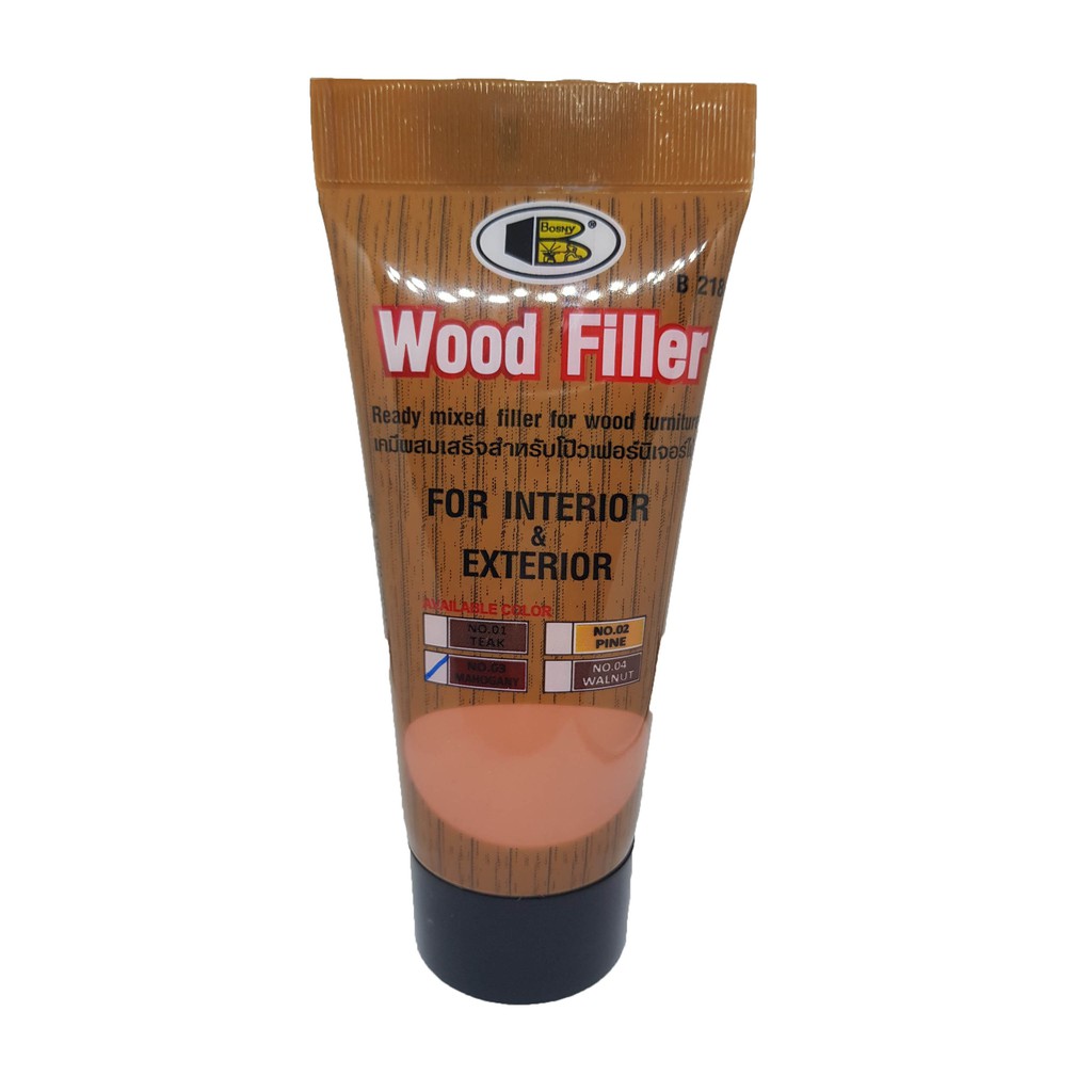 Trám trét gỗ Wood Filler, lấp lỗ đinh, trám vết nứt No.b218 Bosny