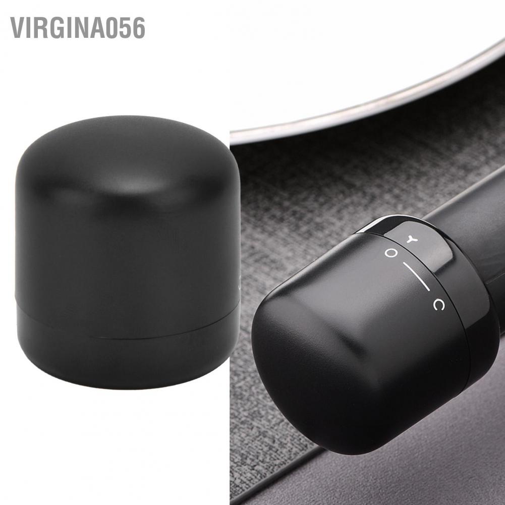 Có thể bán buôn Nút chặn rượu vang có thể xoay được Fresh Keeping Dustproof Champagne cho miệng chai 18-19mm Virgina056 Hàng giao ngay