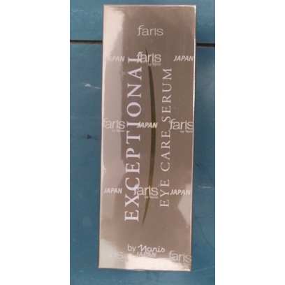 Faris Exceptional Eye Care Serum Japan:Kem chăm đặc biệt da vùng quanh mắt từ tơ tằm ,25g | BigBuy360 - bigbuy360.vn