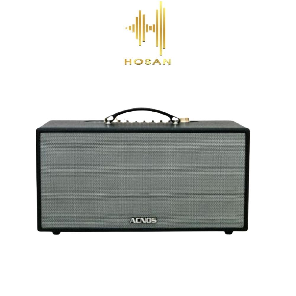 Loa kéo di động HOSAN acnos CS446 , thùng gỗ bọc da, công suất 100W