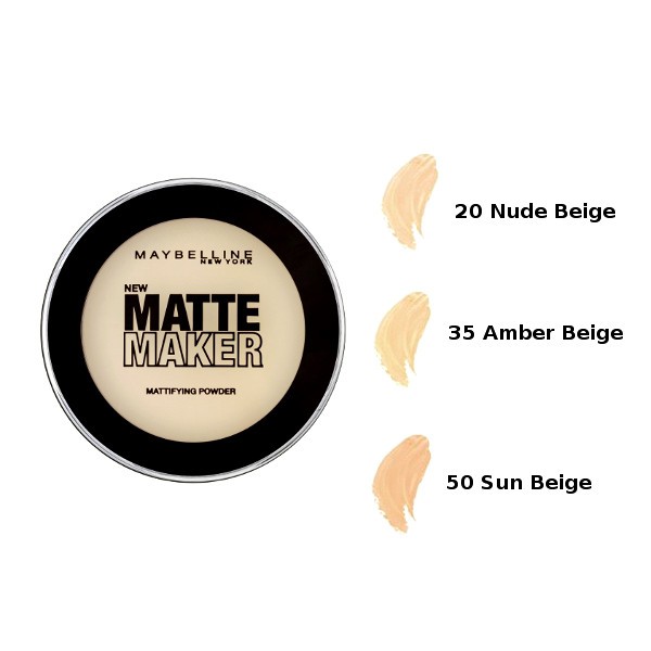 Phấn phủ Maybelline Matte Maker Pressed Power 16g